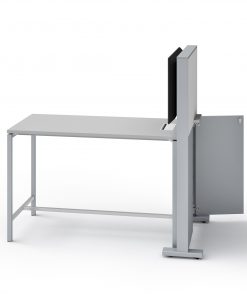 table de travail collaboratif connectée - osmoz mobilier & aménagement de bureau