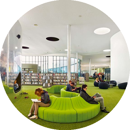 bibliothèque municipale – bibliothèque – la bibliothèque – les bibliothèques – petite bibliothèque – bibliothèque grande – osmoz mobilier & aménagement de bureau