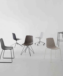 gamme de chaises - chaise - chaise polyvalente - chaise sur roulettes - chaise haute - osmoz mobilier & aménagement de bureau