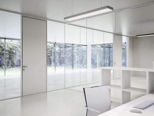 cloison vitrée - cloison insonorisante - acoustique - osmoz mobilier & aménagement de bureau