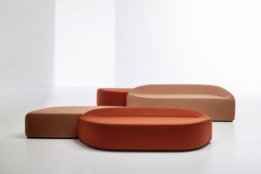 canapé modulable - pouf - osmoz mobilier & aménagement de bureau