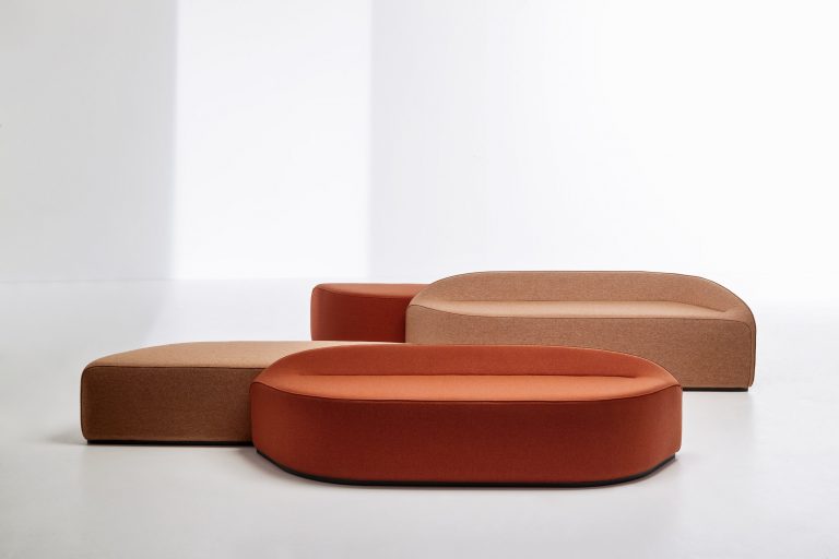 Waves banquette by La Cividina