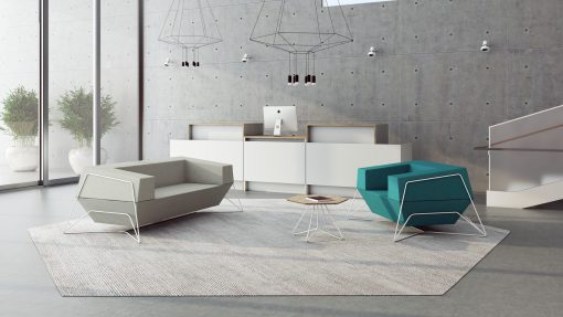 canapé – canape – un canapé – salon – salon france - osmoz mobilier & aménagement de bureau