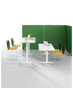 table ajustable - rabattable - sur roulettes - osmoz mobilier & aménagement de bureau (2)